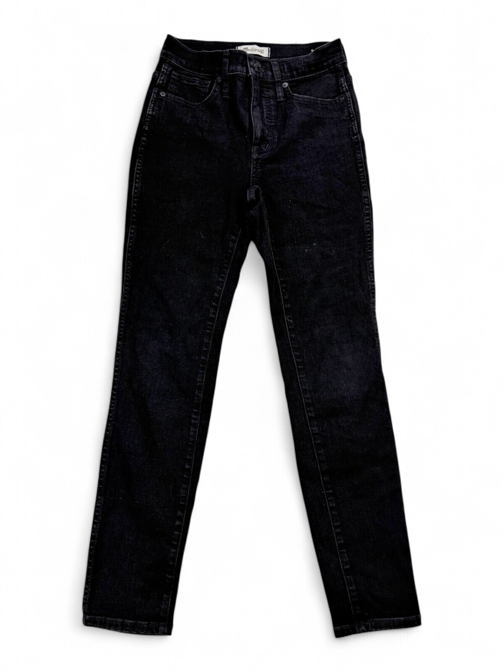 Madewell High-Rise 10" Skinny Jeans Petite 24P Black